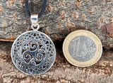 Triskele 318 mit Schlangenkette - Silber