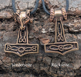 Anhänger 63 Thorshammer - Bronze