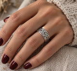 Ring Keltenknoten, Gr. 46-74 (kk1) - Silber