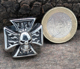Ring Eisernes Kreuz, Gr. 55-71 (ek29) - Edelstahl