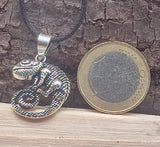 Anhänger 471 Chamäleon - Silber