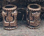 Bartperle Thorshammer 5 mm - Bronze