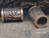 Bartperle Lebensbaum 7mm - Bronze