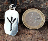 Anhänger 155 Rune Algiz - Silber