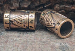 Bartperle Wotan 7mm Bronze