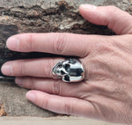 Ring Totenkopf, Gr. 55-76 (tk18) - Edelstahl