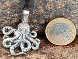 Anhänger 388 Oktopus - Silber