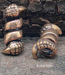Bartperle Drachenkralle 6 mm - Bronze