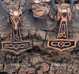 Anhänger 62 Thorshammer - Bronze