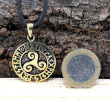 Anhänger 201 Triskele - Bronze