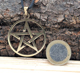 Anhänger 194 Pentagramm - Bronze
