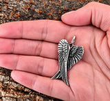 Anhänger 122 Flügel - Silber