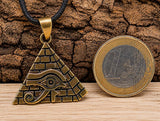 Anhänger 214 Pyramide - Bronze