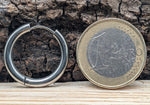 Klappcreole silbern 16mm  - Edelstahl kcsi10