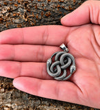 Schlangen 331 mit Schlangenkette - Silber