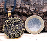 Anhänger 152 Lebensbaum - Bronze