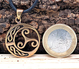 Anhänger 199 Triskele - Bronze