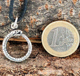 Anhänger 110 Midgardschlange - Silber