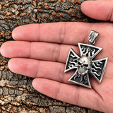 Eisernes Kreuz 174 mit Königskette - Silber