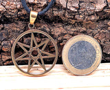 Anhänger 188 Heptagramm - Bronze