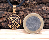 Anhänger 183 Siegel Luzifers - Bronze