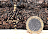 Anhänger 189 Pentagramm - Bronze