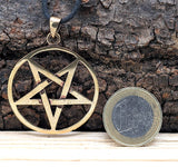 Anhänger 191 Pentagramm - Bronze
