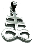 Anhänger 403 Leviathan Kreuz - Silber