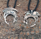 Anhänger 315 Drache - Silber