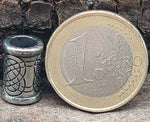 Bartperle Keltenknoten 8 mm - Edelstahl