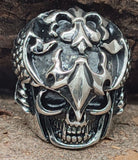 Ring Totenkopf, Gr. 60-71 (tk20) - Edelstahl