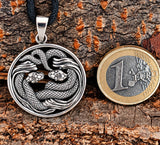 Schlangen 41 mit Schlangenkette - Silber
