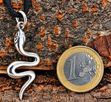 Schlange 5 mit Korbkette - Silber