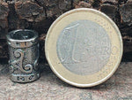 Bartperle Triskele 7mm - Edelstahl