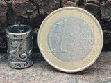Bartperle Triskele 7mm - Edelstahl