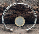 Armband Flechtmuster 1 - Silber