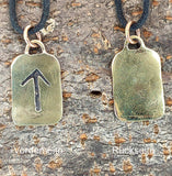 Anhänger 102 Tiwaz - Bronze