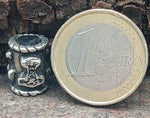 Bartperle Thorshammer 6mm - Silber