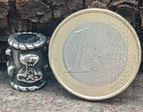 Bartperle Thorshammer 6mm - Silber