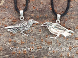 Anhänger 233 Rabe - Silber