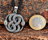 Schlangen 331 mit Schlangenkette - Silber