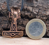 Anhänger 63 Thorshammer - Bronze