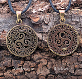 Anhänger 200 Triskele - Bronze