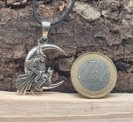 Anhänger 463 Hexe - Silber