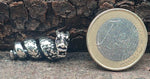 Bartperle Drache - Silber