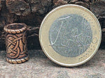 Bartperle Keltenknoten 6 mm - Bronze