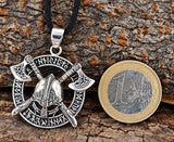 Anhänger 431 Wikinger Äxte - Silber