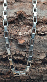 Ankerkette 4,3 mm - silbern - Edelstahl
