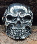 Ring Totenkopf, Gr. 58-71 (tk34) - Edelstahl
