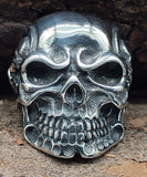 Ring Totenkopf, Gr. 58-71 (tk34) - Edelstahl